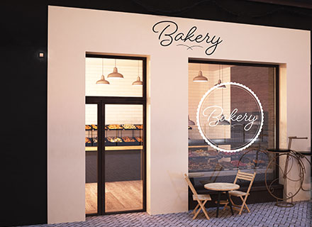 sevice man repairing shower door