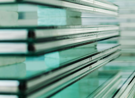 glass windows stacked on top of each other