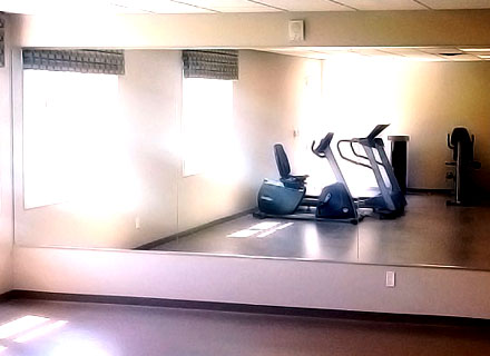 Modern shower glass install